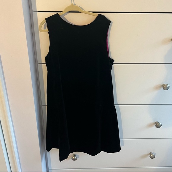 NWT Milly Velvet Bow Dress - Picture 7 of 12